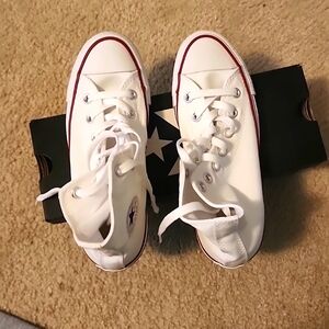 White high top converse